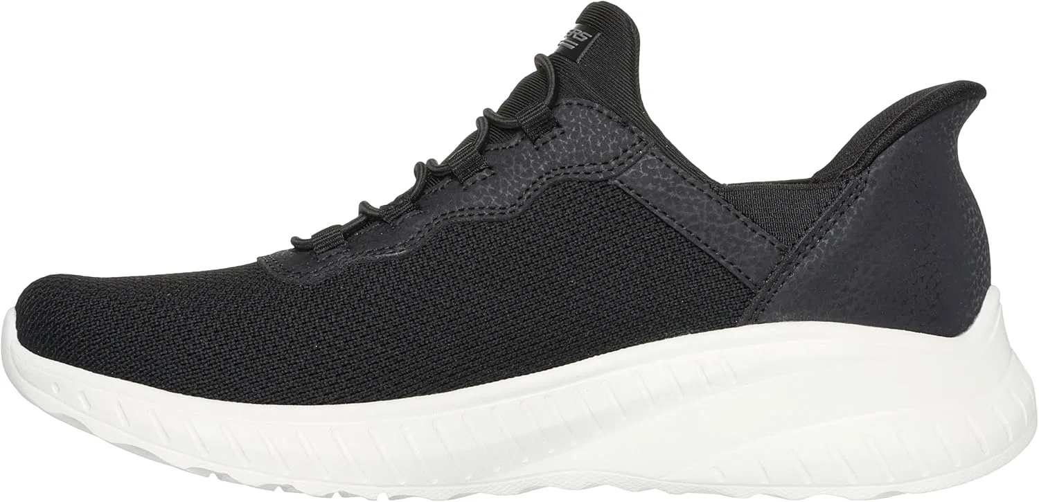 Skechers Hands Free Slip-ins Bobs Squad Chaos - Цветные женские кроссовки, Black