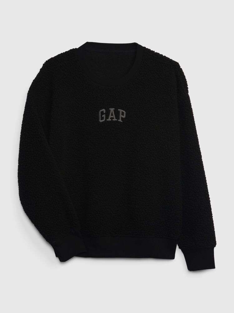 

Детская плюшевая толстовка Gap, черный