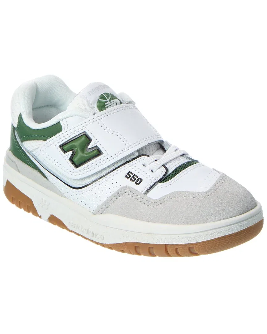 Кроссовки New Balance 550 из кожи, зеленый