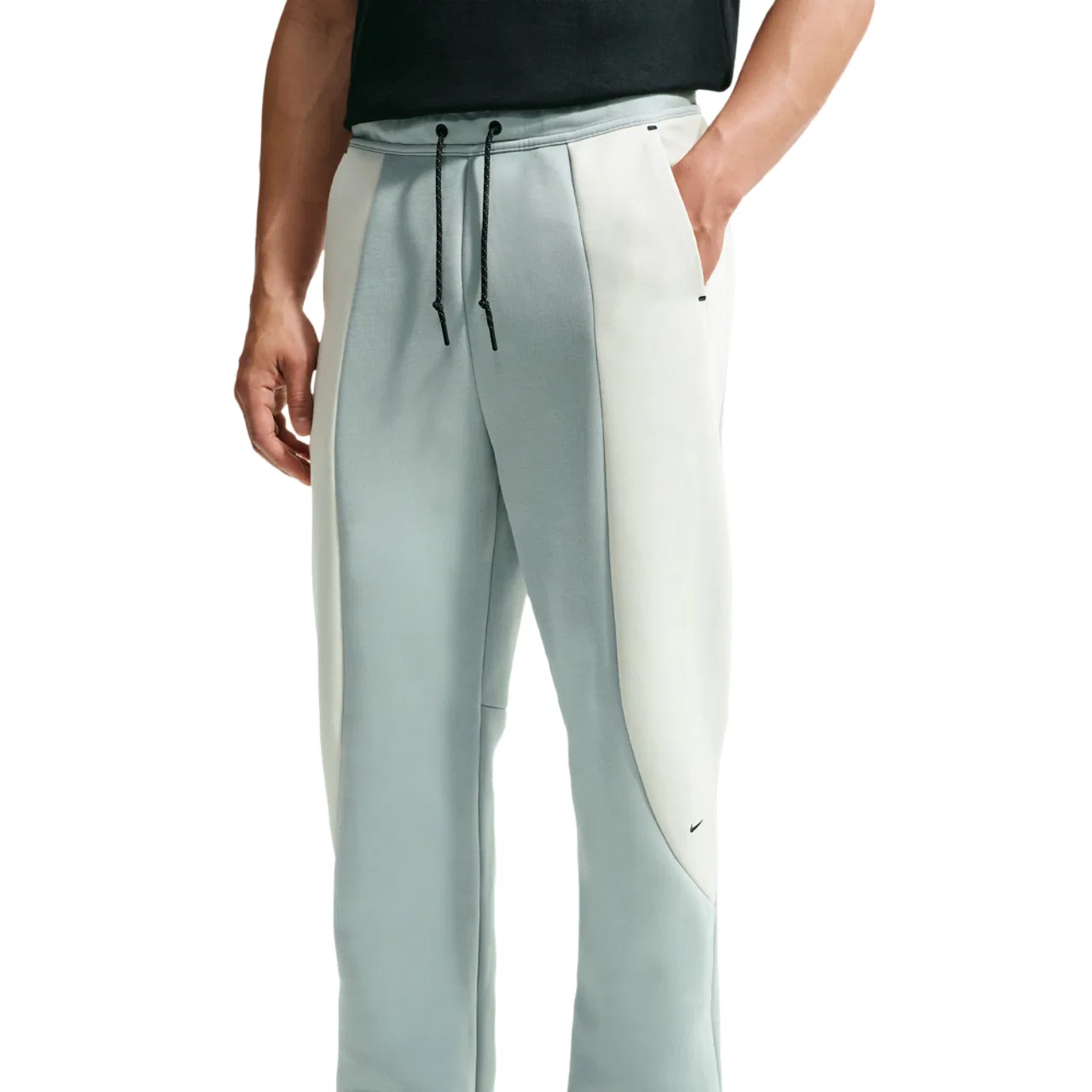 Мужские брюки Tech Fleece Pro Cb Open Hem Nike, цвет Light Bone/Black/Light Pumice — фото 3