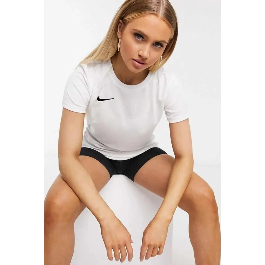 Женская футболка с коротким рукавом Nike W Dry Park VII JSY SS, Оливковый