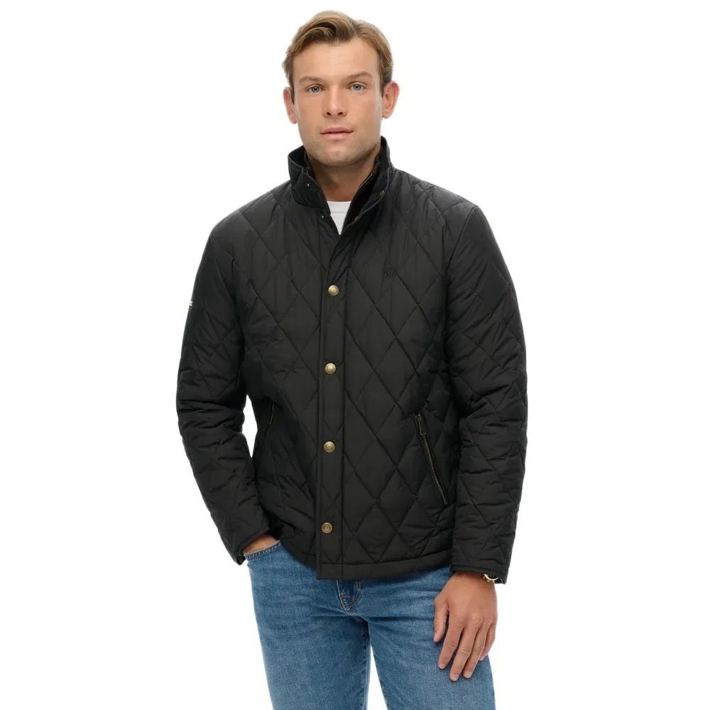 Куртка стеганая Estate Country Superdry, черный