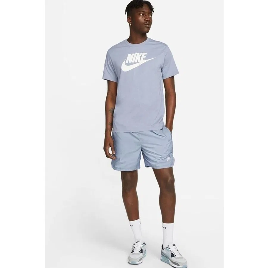Футболка спортивная с принтом Futura Nike, Синий — фото 4