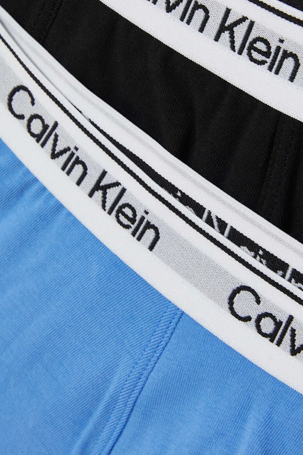 Трусы-боксеры хлопковые комплект из 2 штук Logo Trunks Calvin Klein — фото 3
