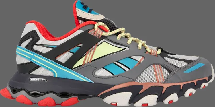 

Кроссовки dmx trail shadow 'cold grey rustic clay' Reebok, серый