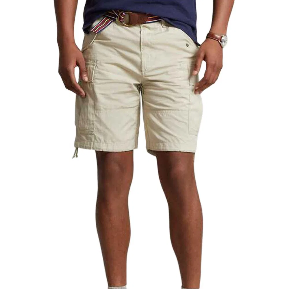Мужские карго-шорты White FW22 Cargo Shorts Polo Ralph Lauren — фото 4