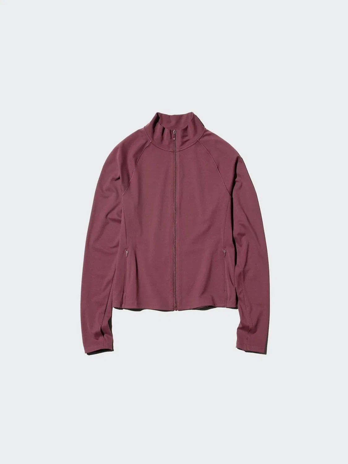 Куртка спортивная эластичная Uniqlo, бордовый