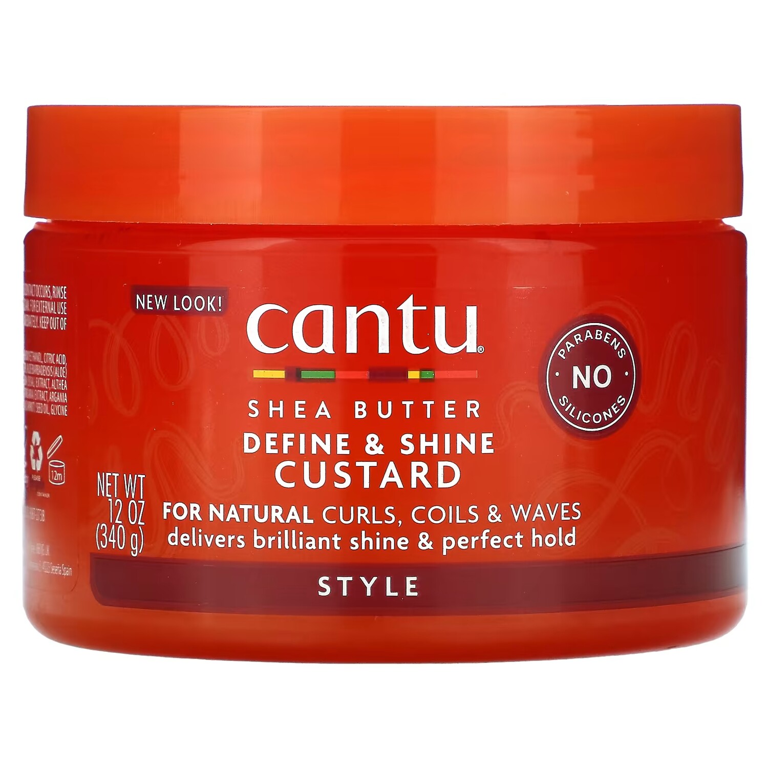 

Масло ши Cantu Define & Shine Custard, 12 унций (340 г)