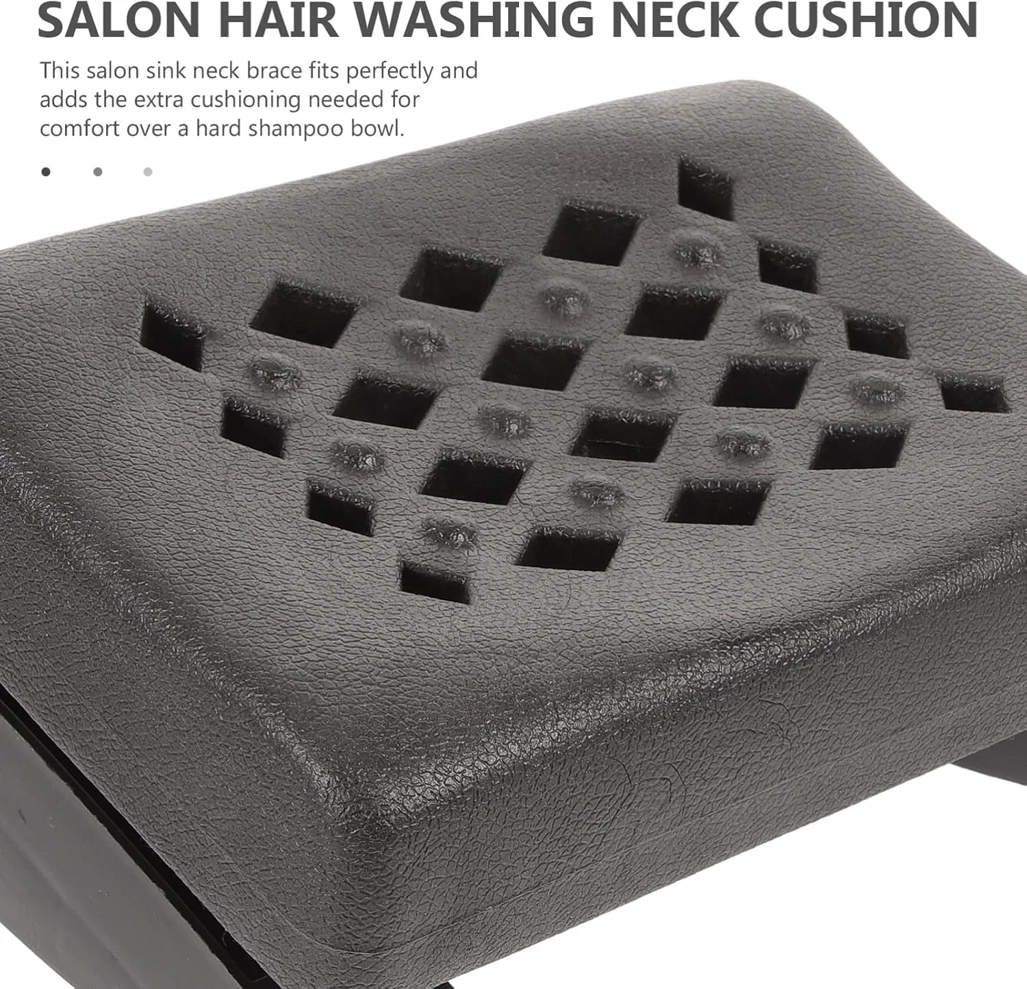Подушка для поддержки шеи Shampoo Healvian, 2 шт, Schwarz — фото 4