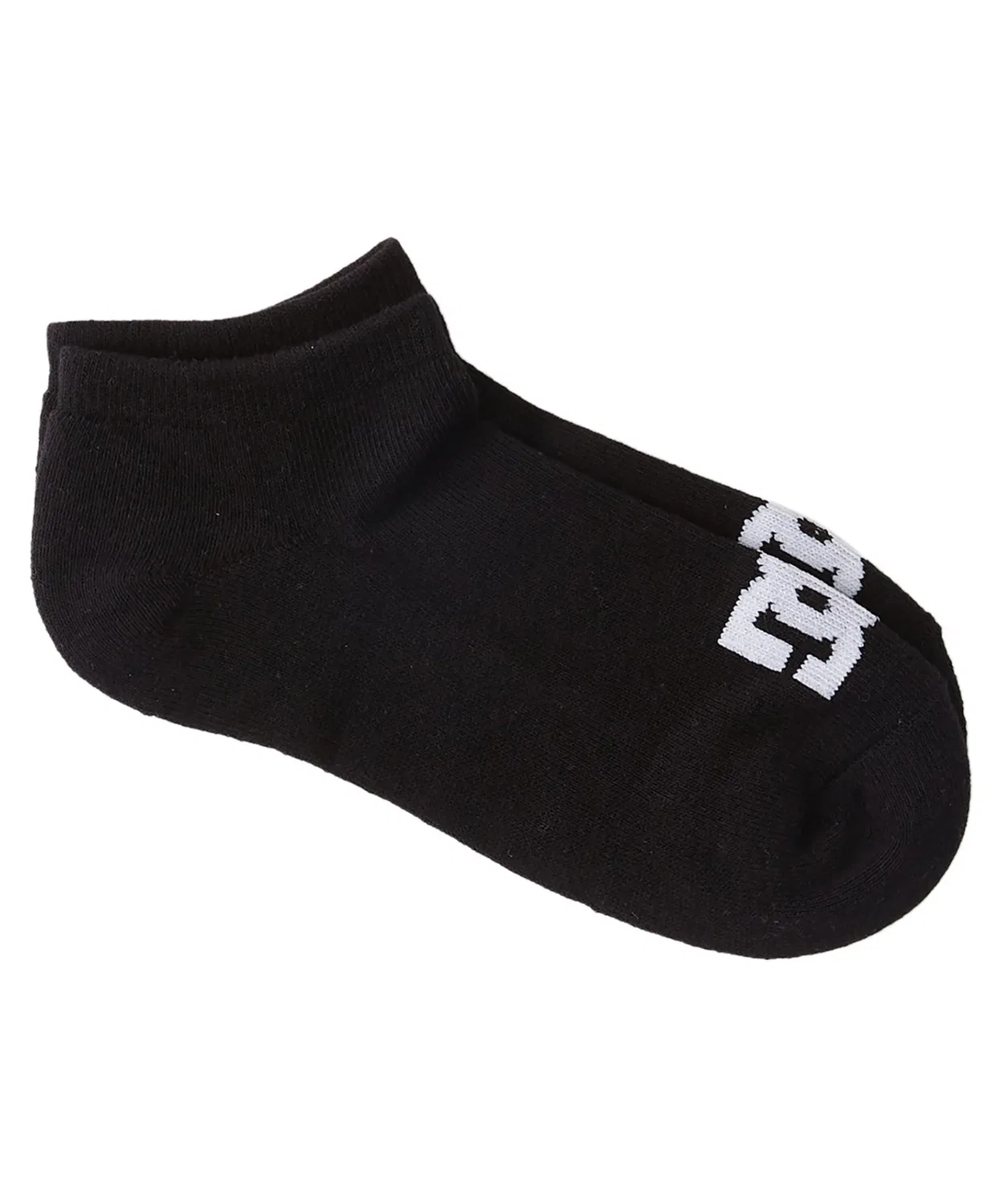 Детские носки-невидимки DC SHOES SPP DC ANKLE 3PK BOY, комплект из 3 пар, Black/White/Grey — фото 4