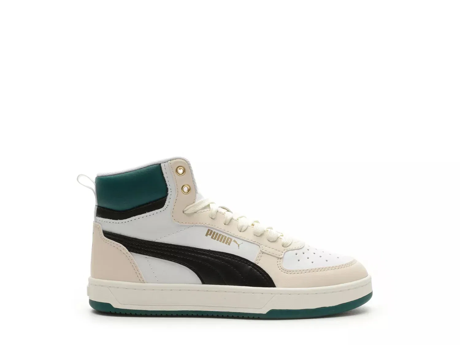 Кроссовки Caven 2.0 Mid, PUMA, белый/зеленый