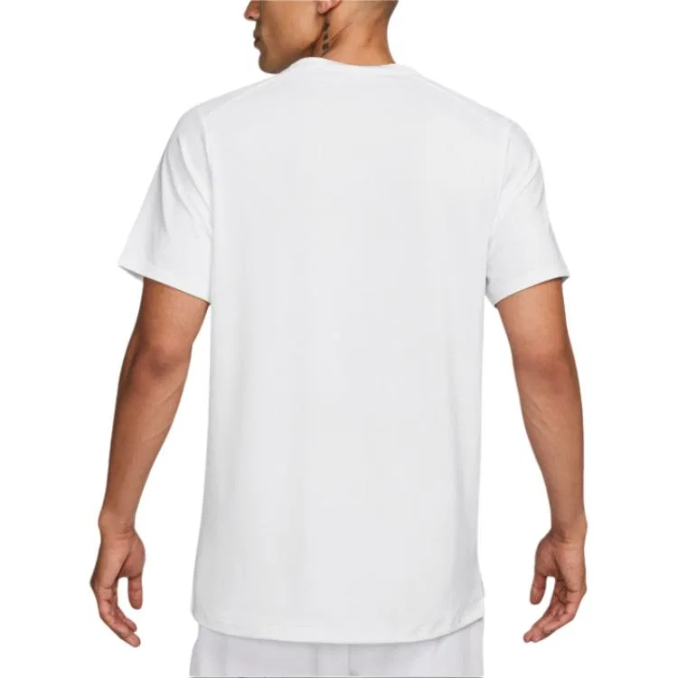 Мужская футболка Nike Court Advantage Dri-FIT, Белый — фото 4