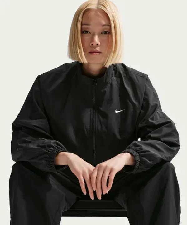 Куртка спортивная UV, оверсайз, Nike, черный — фото 3