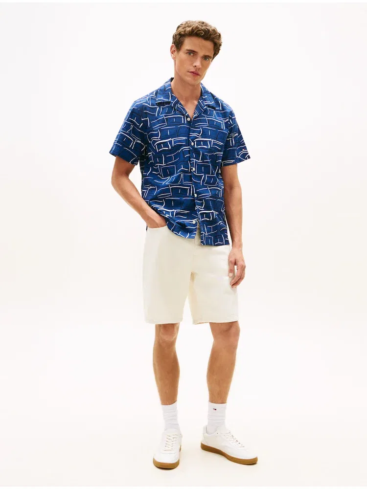Футболка с коротким рукавом Regular Fit TOMMY HILFIGER, Royal Blue — фото 2
