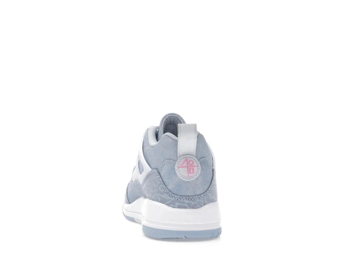 Детские кроссовки для мальчиков с принтом Jordan Spizike Low Jordan, Cobalt Bliss/Rose Glow — фото 4