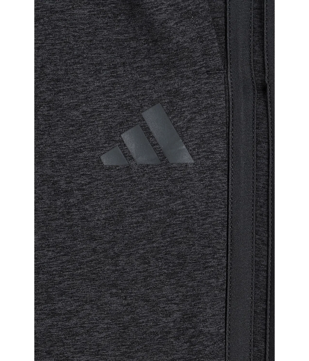 Спортивные брюки-джоггеры с тремя полосками (для детей постарше) Adidas Kids, Black/Grey Melange — фото 3