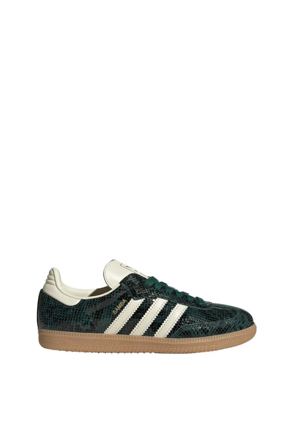 Детские кроссовки без шнуровки Superstar El I Gymnastics Shoe Adidas, Snakeskin Collegiate Green — фото 2