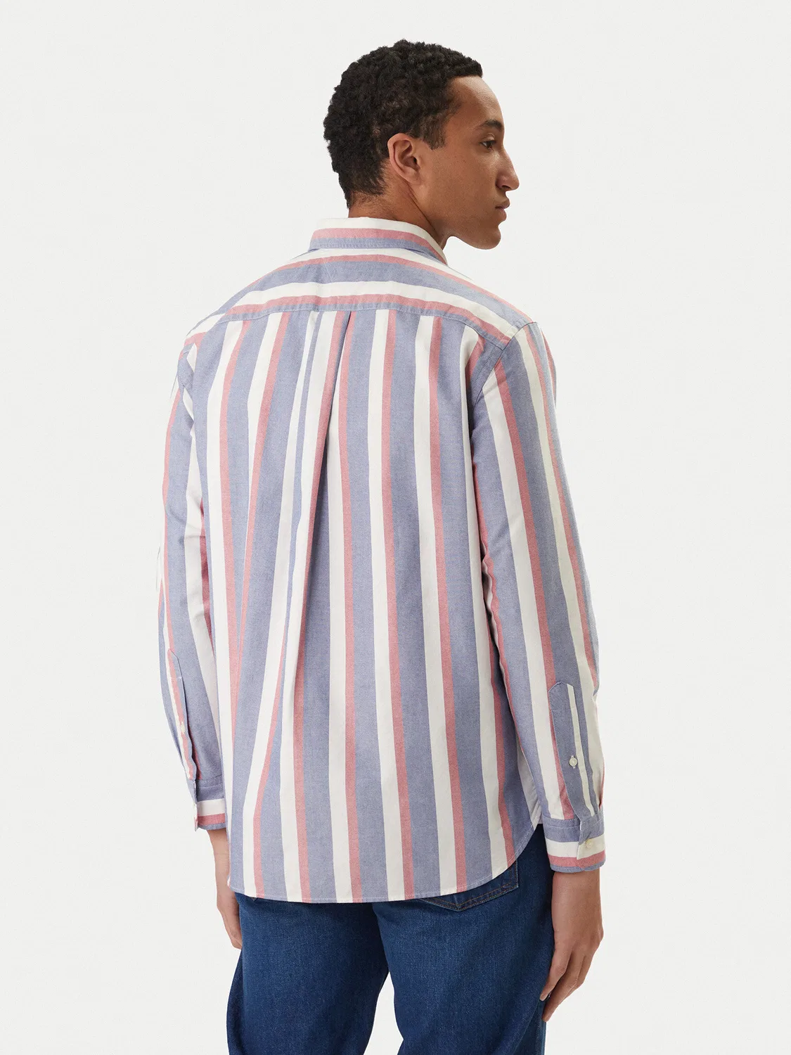 Мужская рубашка стандартного кроя Heritage Tommy Hilfiger, фиолетовый — фото 3