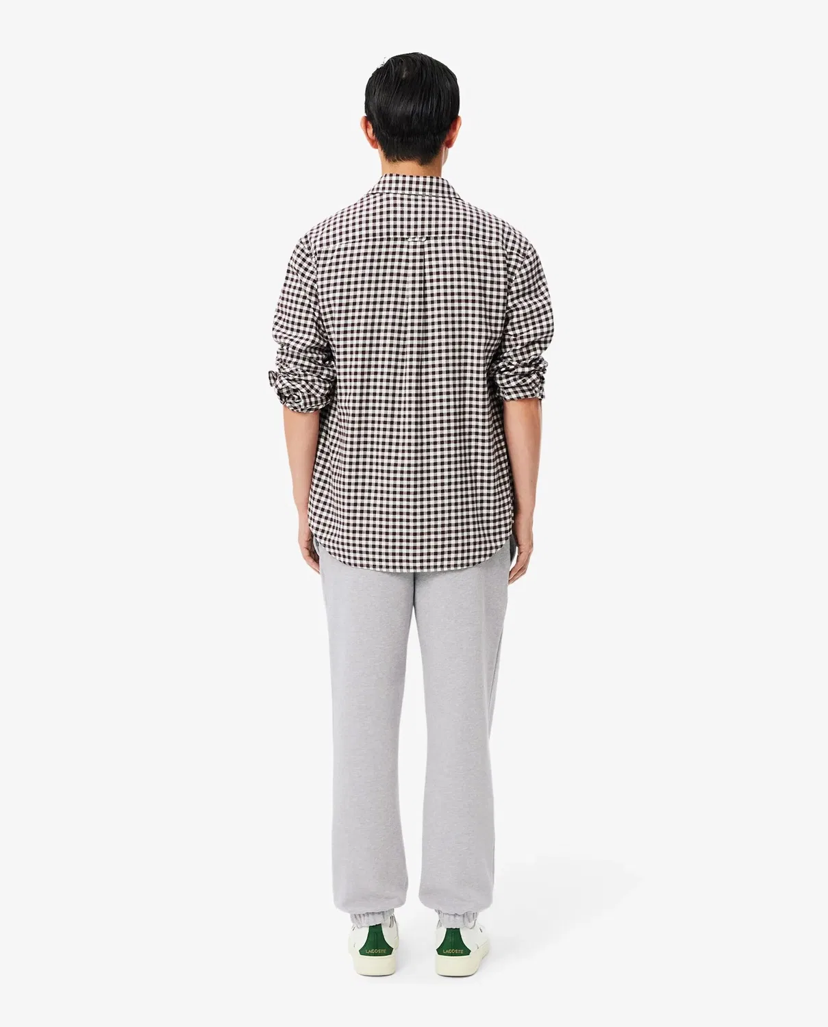 Спортивные штаны Lacoste Regular Fit, мужские, из футера, Gris Oscuro — фото 2