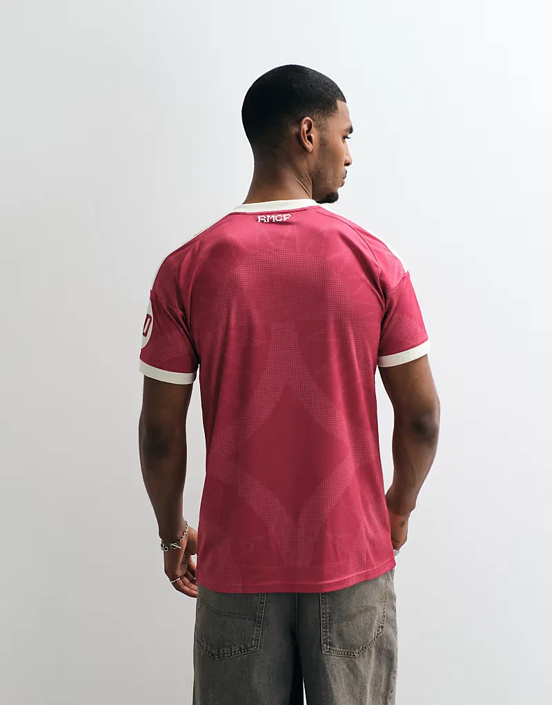 Футболка Adidas "Реал Мадрид" сезона 26/27, третья, розовый — фото 4