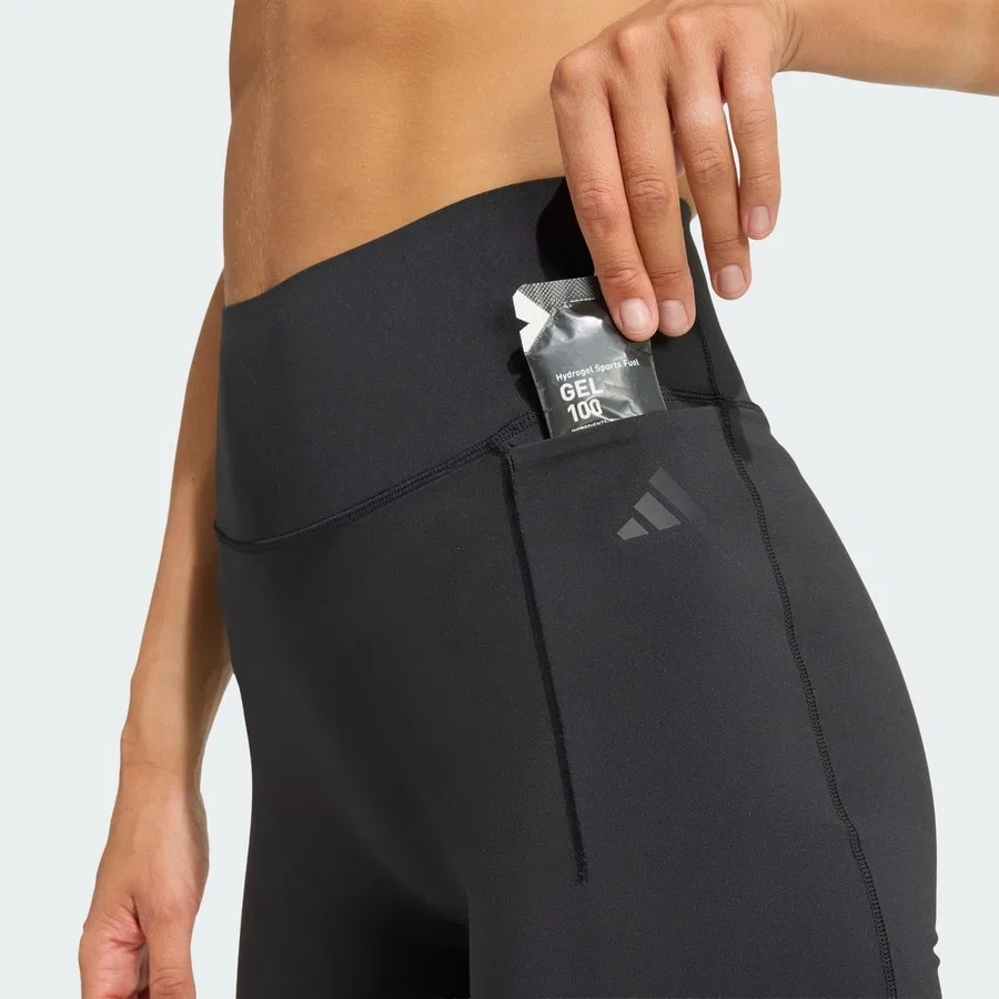 Леггинсы с высокой посадкой Performance KF1042 Optimé Short adidas, Черный — фото 4