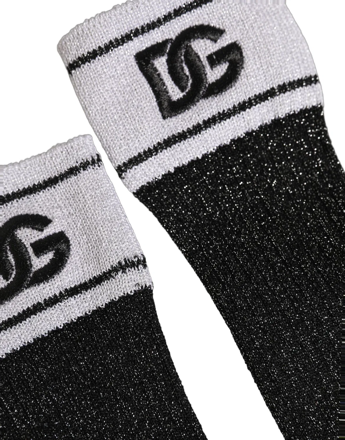Женские высокие носки с логотипом Knee High Dolce & Gabbana, Black