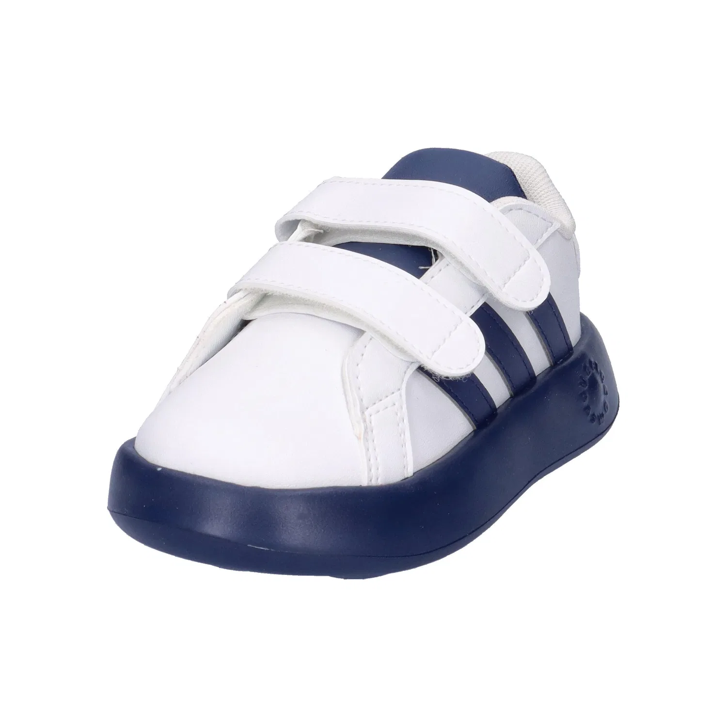 Детские кроссовки на липучках GRAND COURT 2.0 CF I, Adidas, Weiss — фото 4
