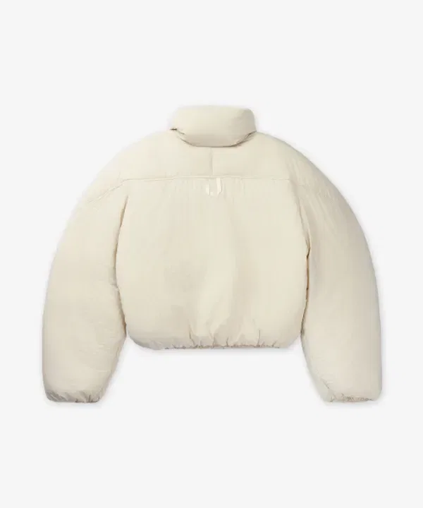 Куртка-пуховик укороченная Jacquemus, белый — фото 2