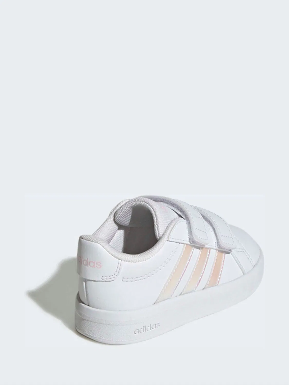 Кроссовки детские Grand Court 3.0 adidas, белый — фото 4