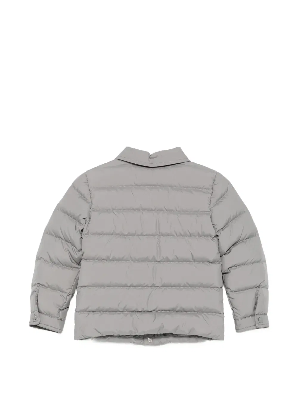 Пуховик Kaelen Moncler Enfant, серый — фото 2