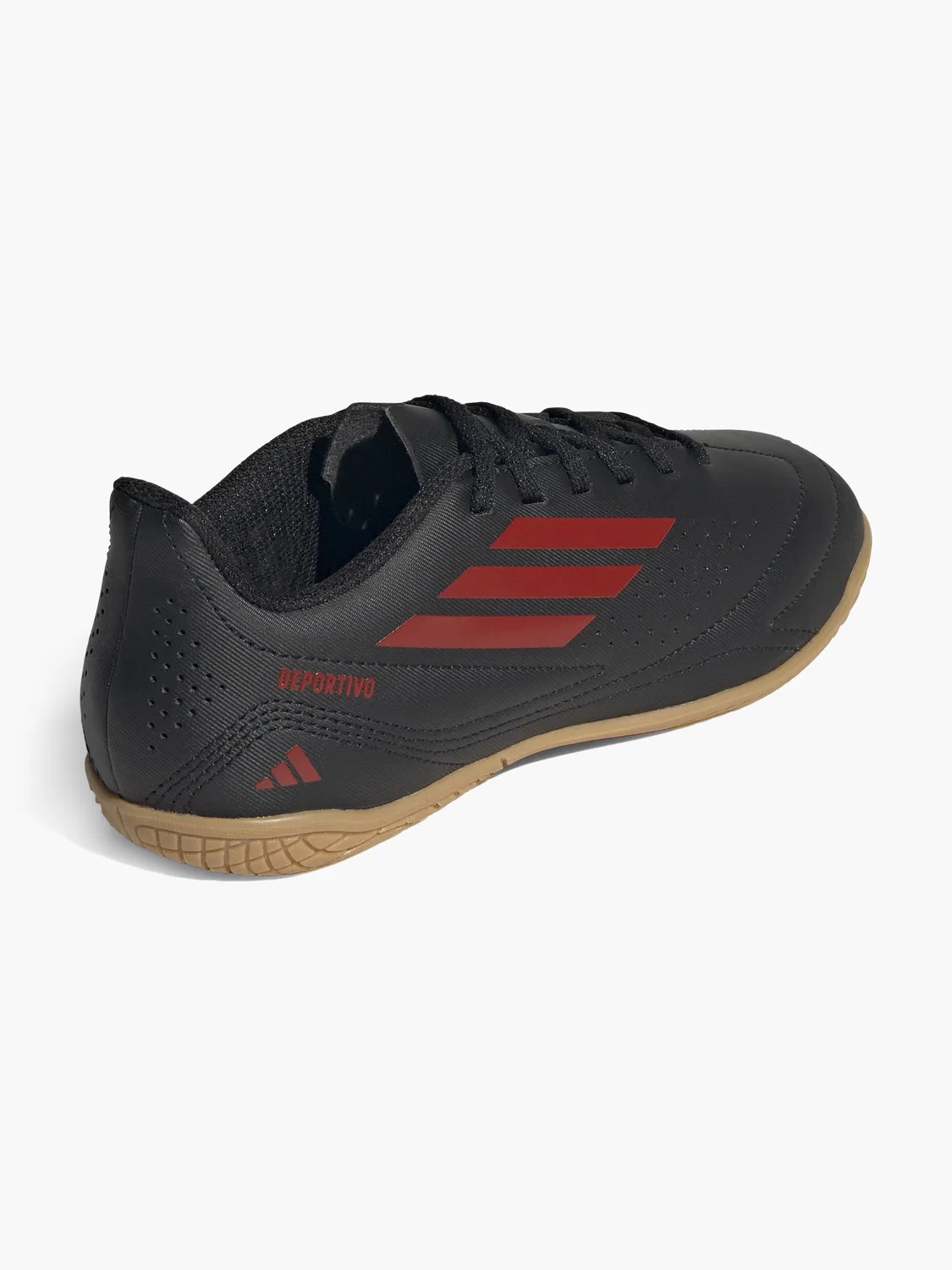 Детские футбольные бутсы для зала Adidas Deportivo III IN J, черный — фото 4