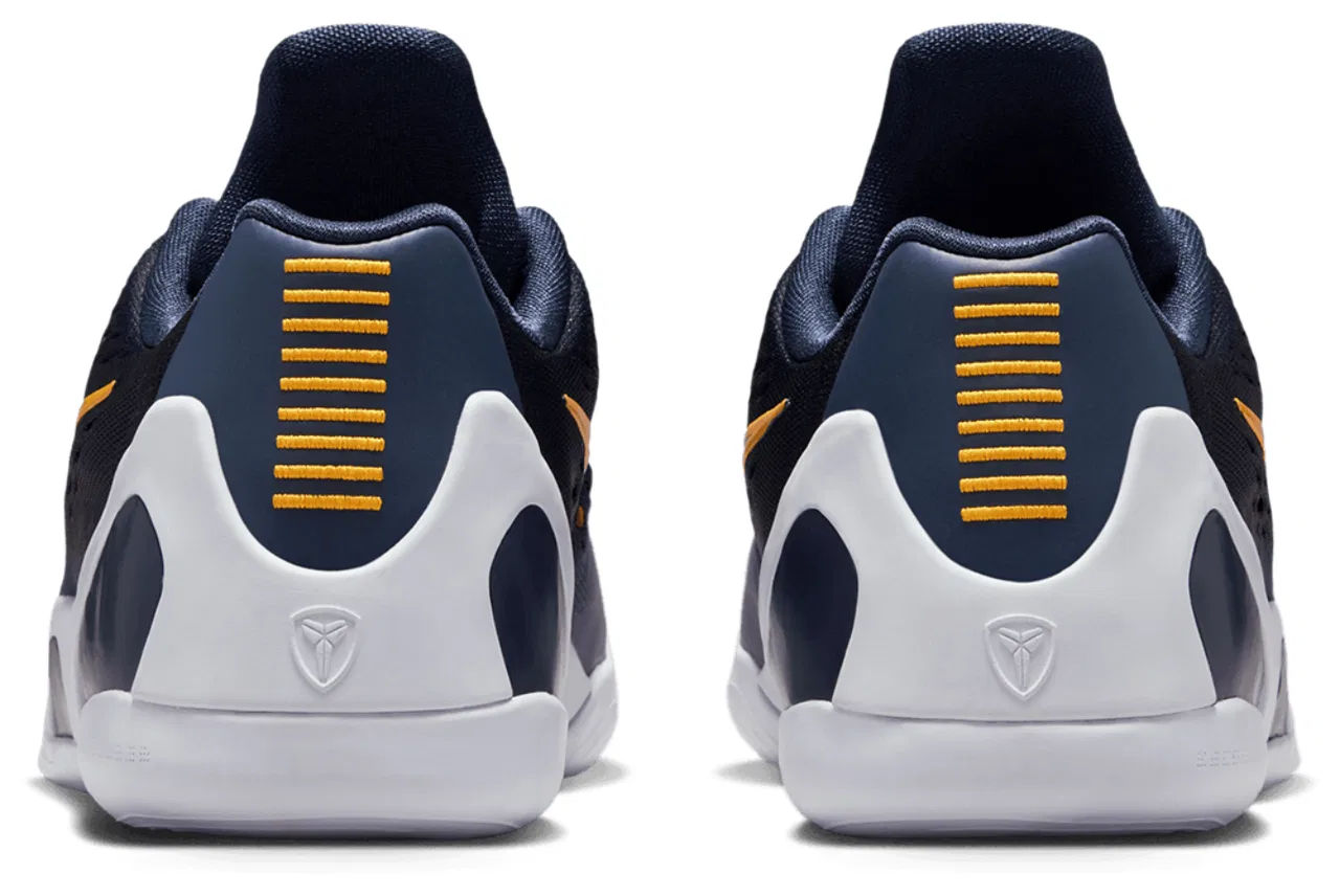 Кроссовки для мальчиков Kobe IX Low EM Nike, цвет Thunder Blue/Laser Orange/Daybreak — фото 3