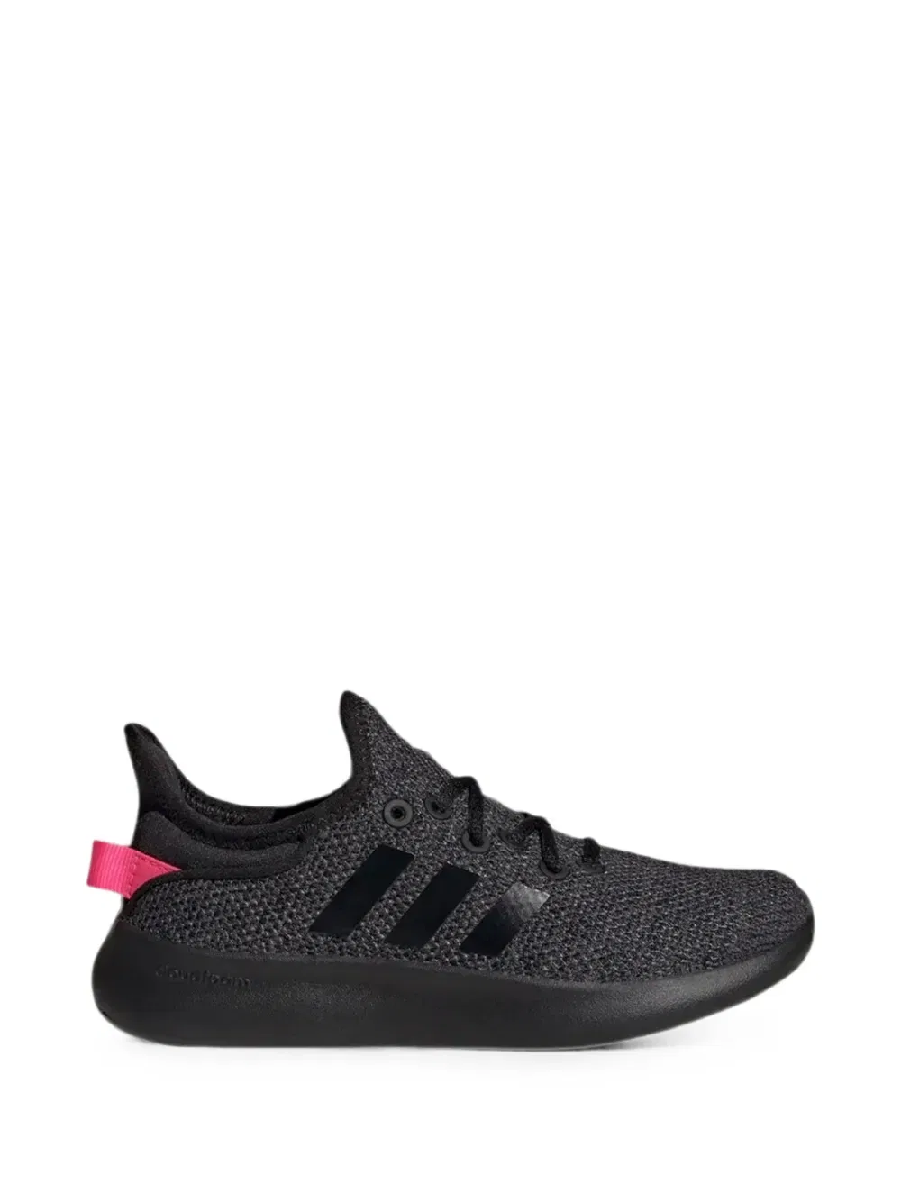 Кроссовки для девочки Cloudfoam Pure Adidas Kids, черный — фото 2