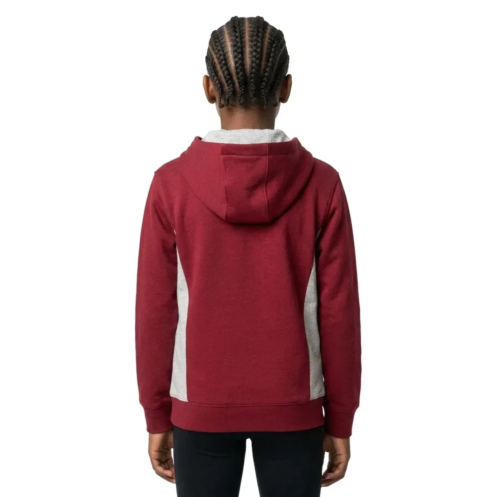 Детское худи для мальчиков с принтом NO Teacher HD Z Quiksilver, Red — фото 4