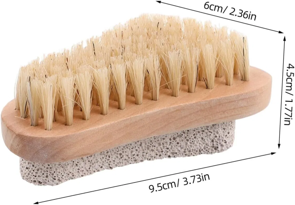 Скребок для ног Exfoliator Brush, Outanaya, 2 шт, Light Brown — фото 2