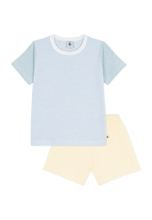 Пижама хлопковая Pyjacourt Petit Bateau jasmin multico
