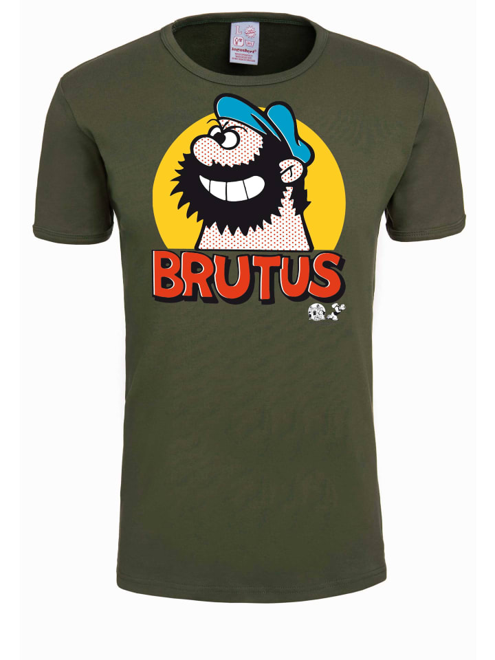 

Футболка Logoshirt, оливковый