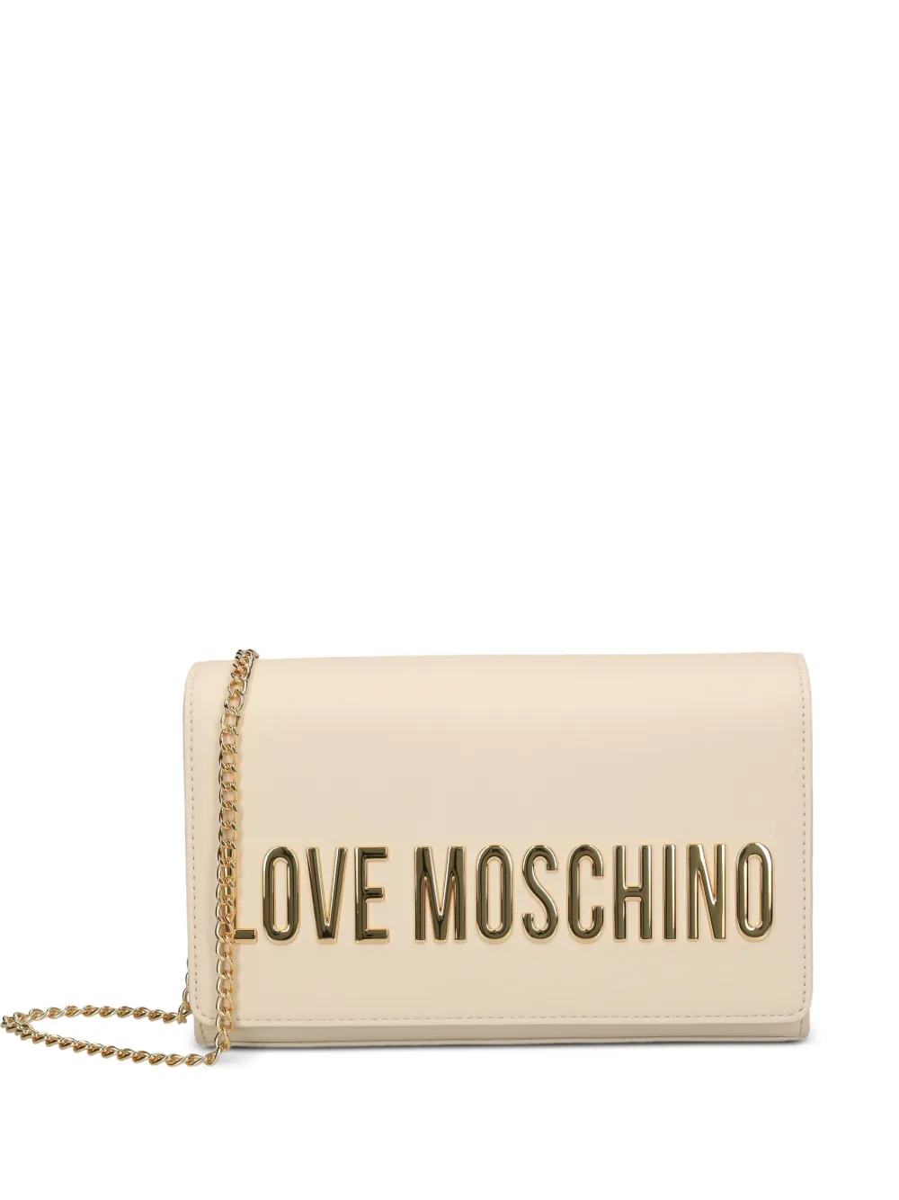 

Сумка через плечо с логотипом Love Moschino, нейтральный