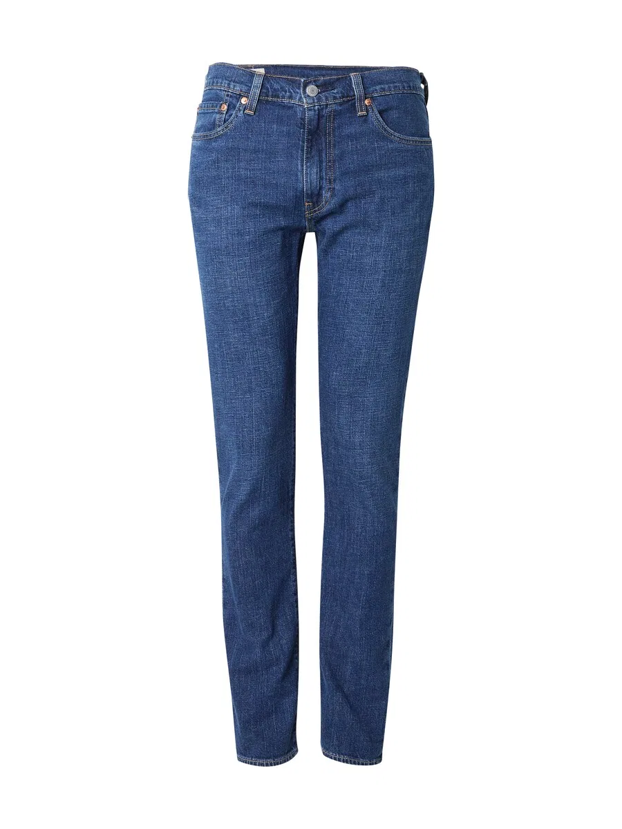 Джинсы LEVI'S Slim fit '511 Slim Linen+ Denim Jeans' синего цвета