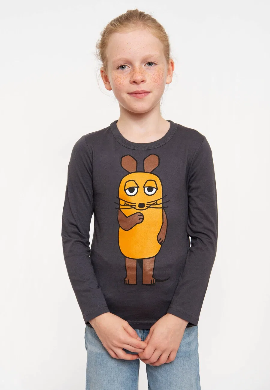 Футболка 'Die Sendung mit der Maus' Коричневый, Темно-коричневый Logoshirt — фото 3