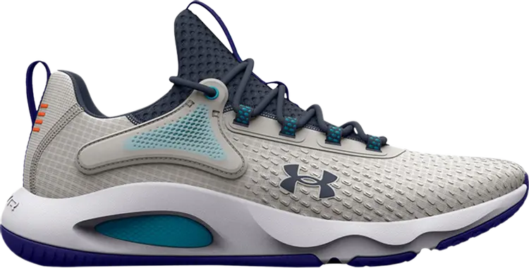 

Кроссовки Under Armour HOVR Rise 4 Grey Mist Sonar Blue, серый