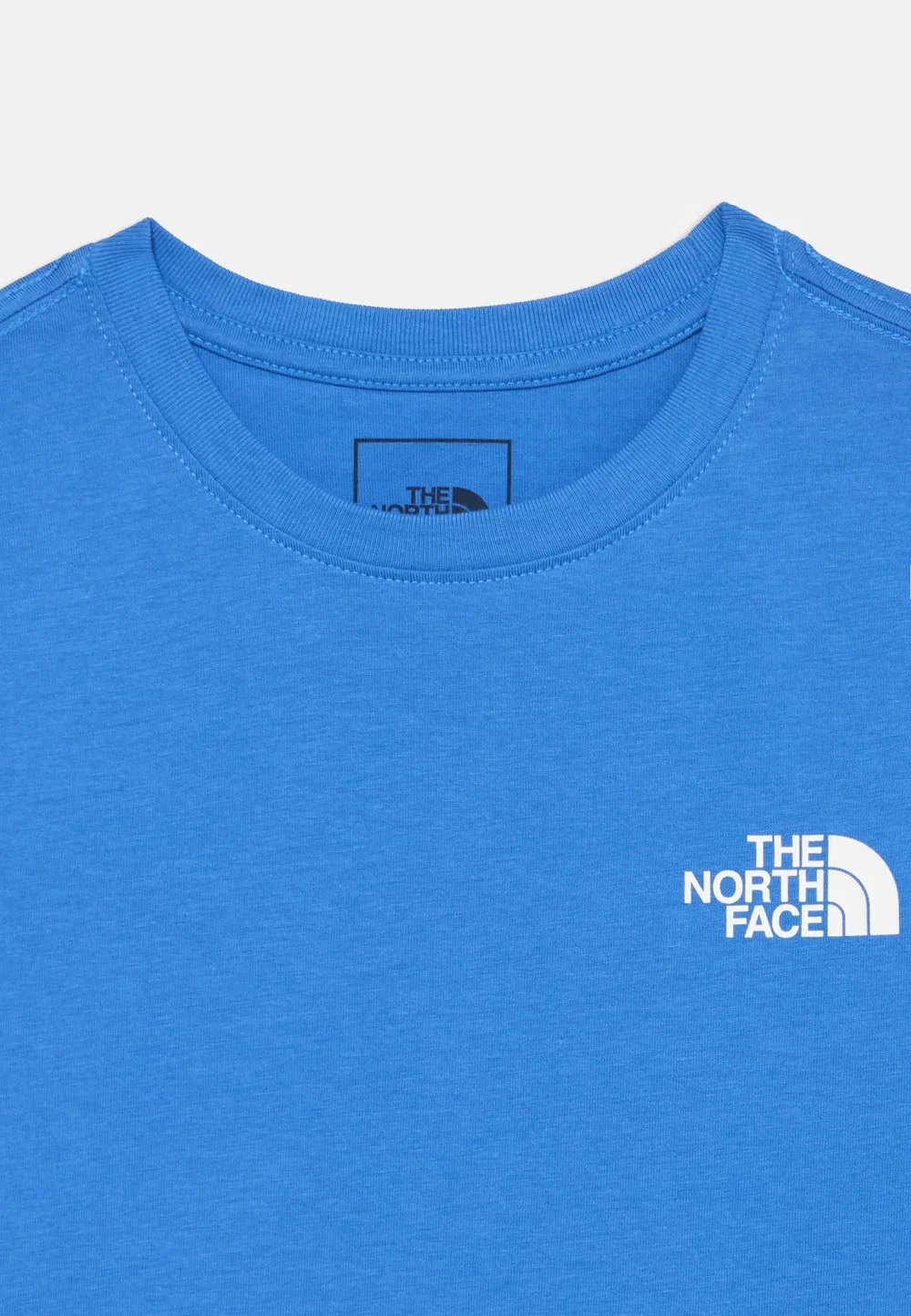 Футболка унисекс с принтом Teen Evolution Box Tee The North Face, Active Blue — фото 3