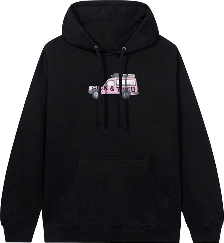 

Худи Anti Social Social Club Everyone In LA Hoodie 'Black', черный