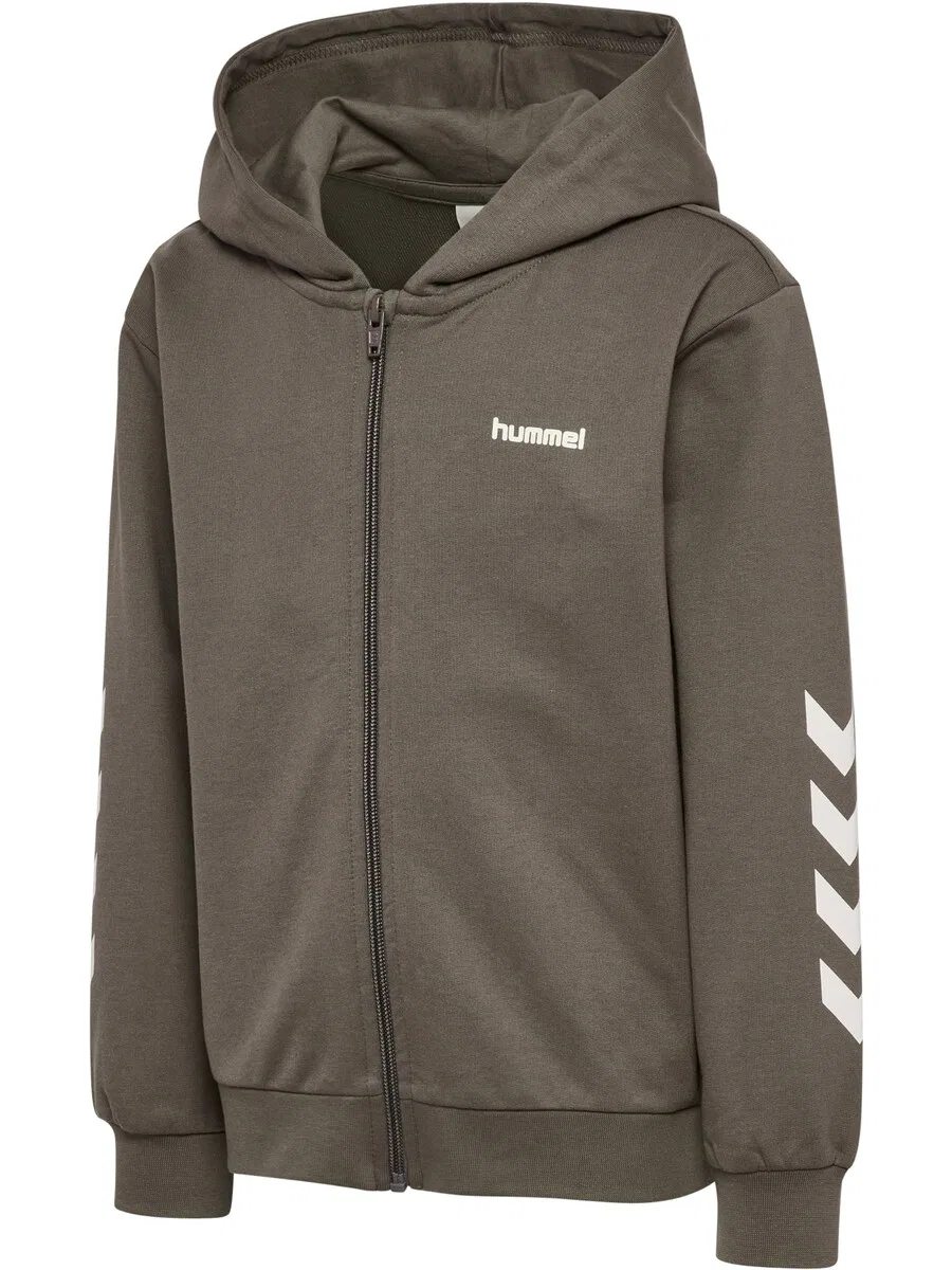 Спортивная толстовка Hummel коричневого цвета — фото 4