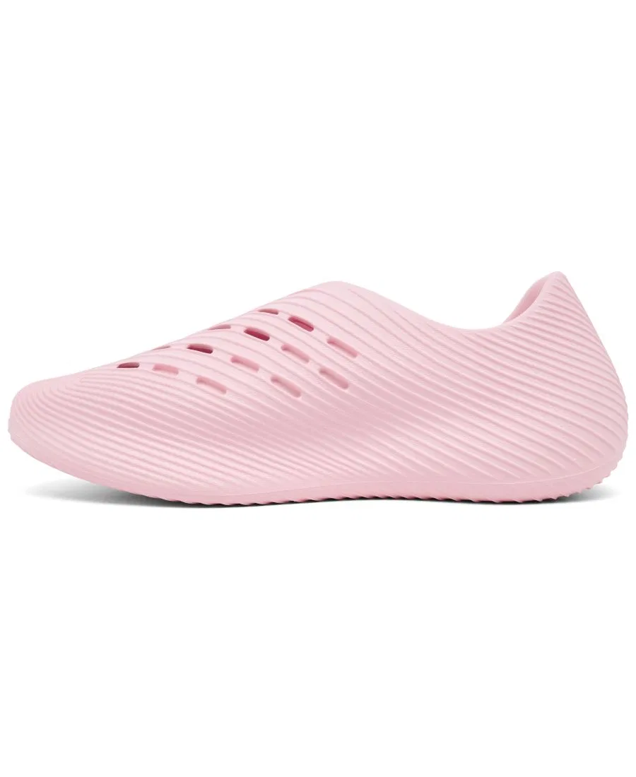 Кроссовки с футуристичным дизайном, slip-on adidas, Clear Pink Matte Silver — фото 3