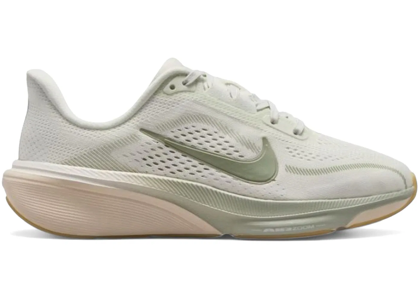 Детские кроссовки с амортизацией Nike Air Zoom Pegasus 42 Nike, Spruce Aura/Pale Ivory/Gum Light Brown/Jade Horizon
