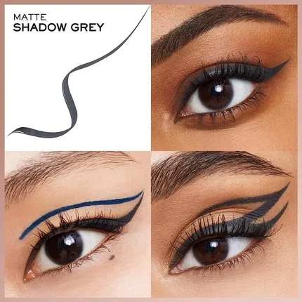Женский водостойкий жидкий карандаш-подводка для глаз Idôle Ultra-Precise Felt Tip Lancôme, серый