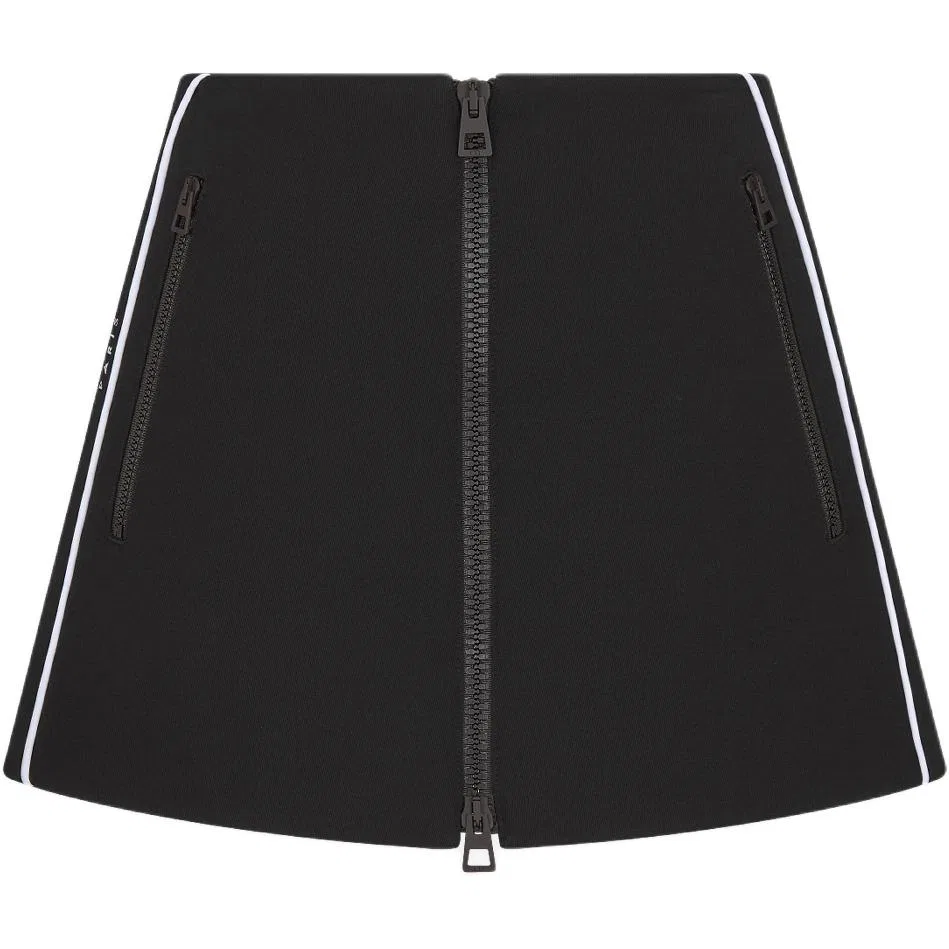 Женская мини-юбка с молнией DIORAlps Christian DIOR, Black