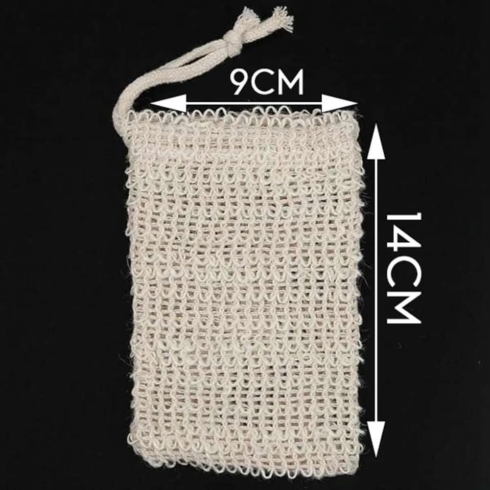 Набор скрабовых мешочков для мыла, Sisal, Dariokki, 20 шт, 14x9,5 см — фото 4