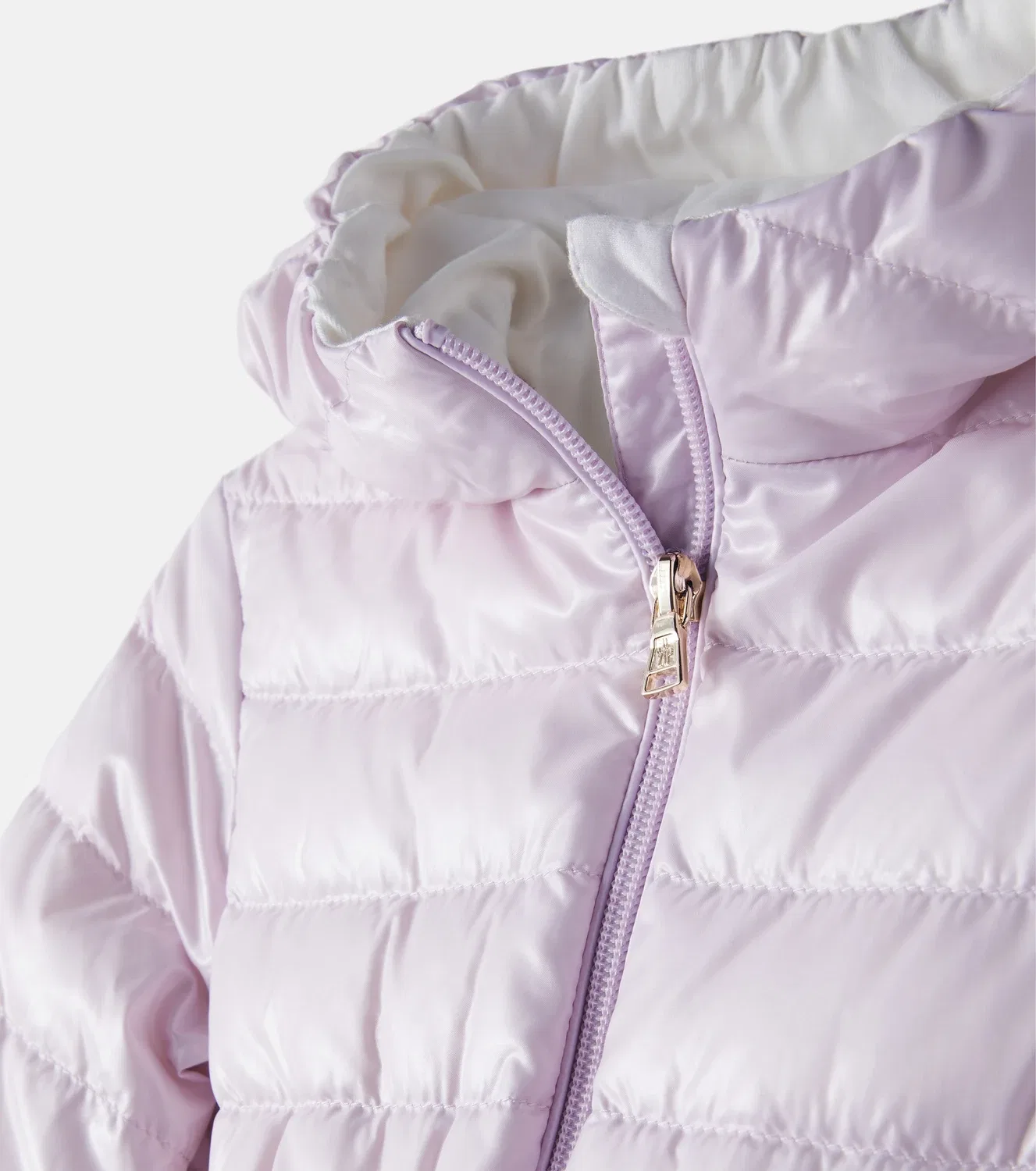 Пуховик Baby Pinar, Moncler Enfant, розовый — фото 3